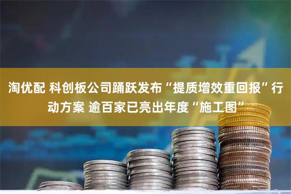 淘优配 科创板公司踊跃发布“提质增效重回报”行动方案 逾百家已亮出年度“施工图”